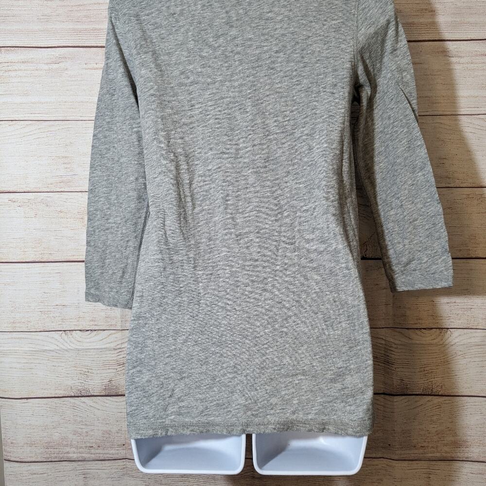 VS Pink Classic 3/4 Sleeve Gray T-Shirt Size Small EUC - Picture 4 of 8